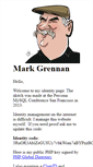 Mobile Screenshot of mark.grennan.com